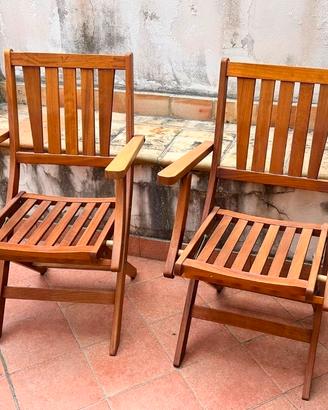 Sedie in legno