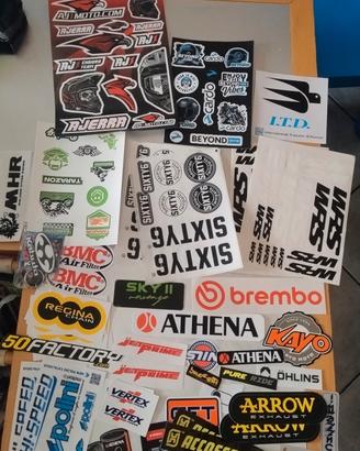 sticker moto 