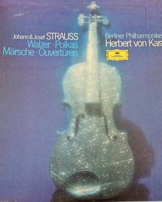 Disco di musiche di JOHANN & JOSEF STRAUSS