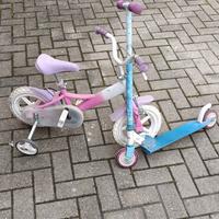 bicicletta e monopattino 