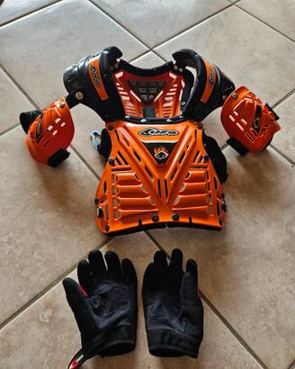 pettorina motocross  bambini 