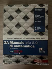 Manuale blu 2.0 di matematica 3A e 3B