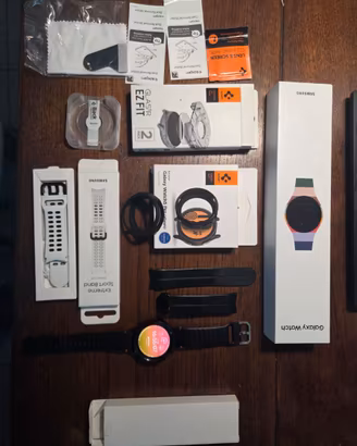 Galaxy Watch 5 Pro LTE 45mm + Kit Spigen + 3Cintur
