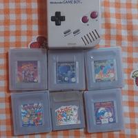 game boy con giochi