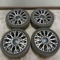 Fiat 500 Cerchi e Gomme 195/45/16 M+S Invernali
