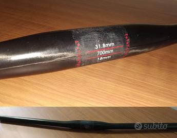 manurbio flat carbonio 700mm mtb