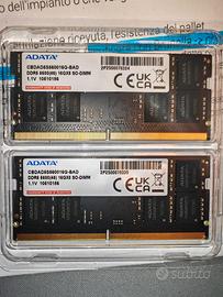 RAM ADATA SODIMM DDR5 5600 32GB (2X16GB)