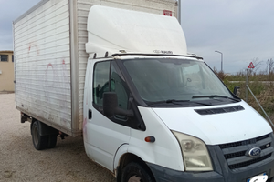 Furgone con sponda Ford Transit anno 2008