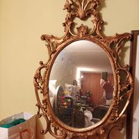 Specchio con cornice in stile Barocco