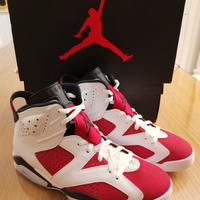 Nike Air Jordan Retro 6 Carmine misura US 11