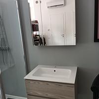 Mobile bagno c/specchio contenitore 