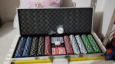 Valigetta Poker Professionale 500 Fiches Alluminio
