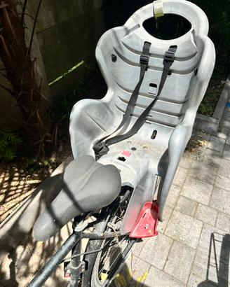 Seggiolino bici posteriore per bambino