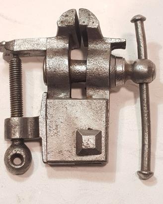 Morsa piccola da banco, Storica rara, Bench Vise