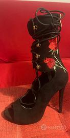 Stivaletto/sandalo aperto