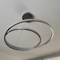 Lampadario LED Malena 60cm cromato – luce neutra