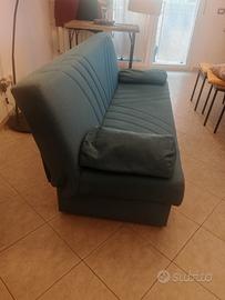 divano letto contenitore istikbal turchese 