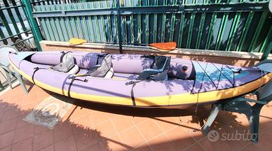 kayak canoa gonfiabile Itiwit 3 Decathlon 3 posti