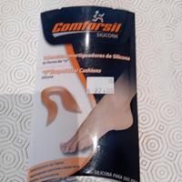 coppia  talloniera in silicone annortizzante