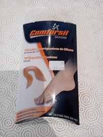 coppia  talloniera in silicone annortizzante