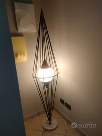 Rara lampada da terra anni 50