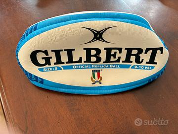 Pallone rugby GILBERT misura 5 FIR italia official