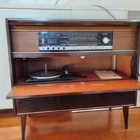 Grundig vintage in legno