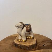 Cammello sella blu presepe classico Thun