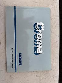 Manuale uso e manutenzione FIAT CROMA