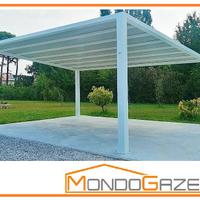 Pensilina Gazebo 5X5 Varie misure tettoia fissa