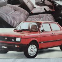 FIAT 127 DEPLIANT ORIGINALE
