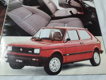 FIAT 127 DEPLIANT ORIGINALE