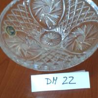 Vassoio in cristallo Bohemia