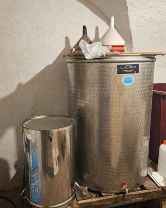 botti in acciaio inox