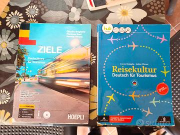 Libri di tedesco scuola ZIELE 
e REISEKULTUR 