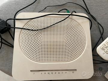 Modem fibra tim e telefono cordless