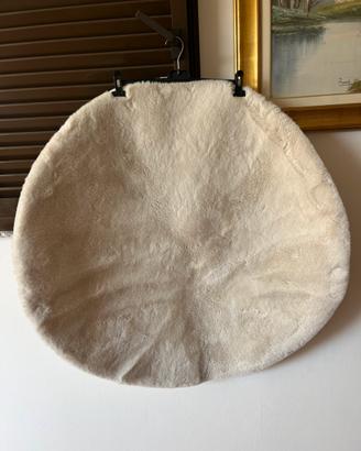 Tappeto bianco morbido