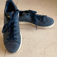 Scarpe Adidas Stan Smith in pelle scamosciata blu