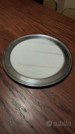 Piatto per formaggi in silver plated 