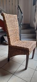 Sedie rattan