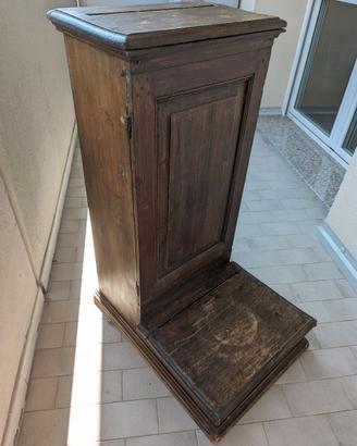 Inginocchiatoio/confessionale da casa antico