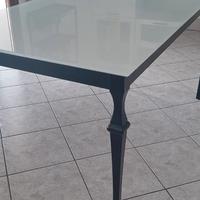 Tavolo in vetro Allungabile