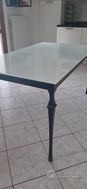 Tavolo in vetro Allungabile