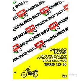 Catalogo ricambi Aprilia Tuareg 125 del 1986