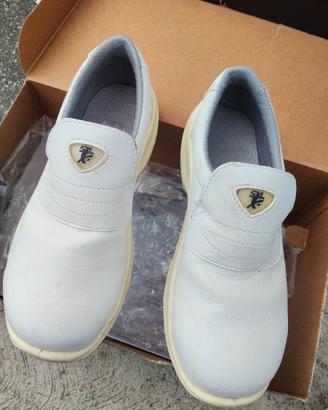 Scarpe antinfortunistiche, 37, bianche