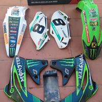 Kawasaki kx 250 f plastiche kit 