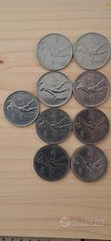 50 lire vulcano 1954-1989 pezzi n.141