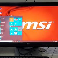 Monitor HP 22 pollici full-hd antiriflesso VGA.