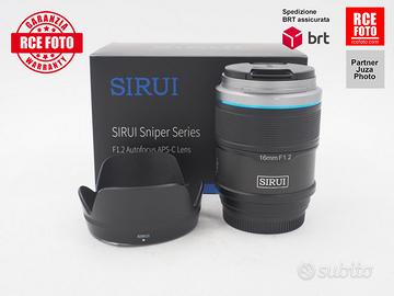Sirui Sniper 16 F1.2 APS-C Autofocus per Sony E-Mo