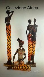 Statua donna africana